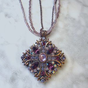 Bronze Lia Sophia Pendant Necklace